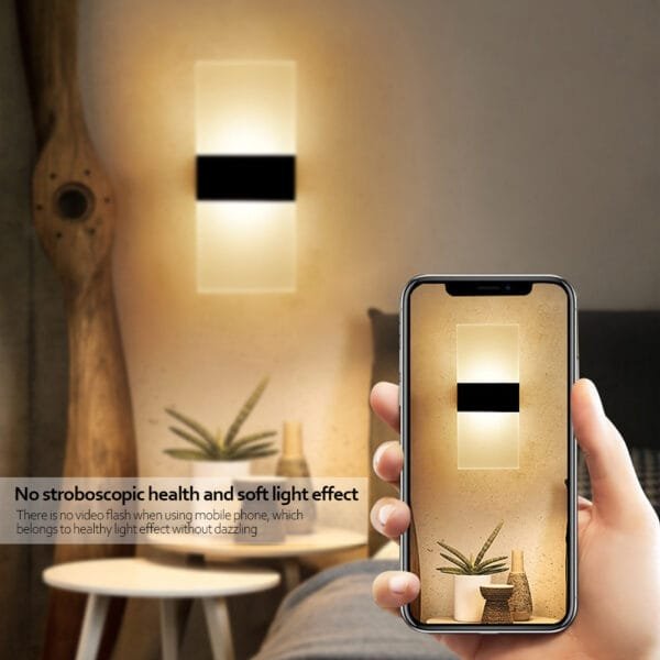 Indoor Sensor USB Charging Wall Lamp - Image 4