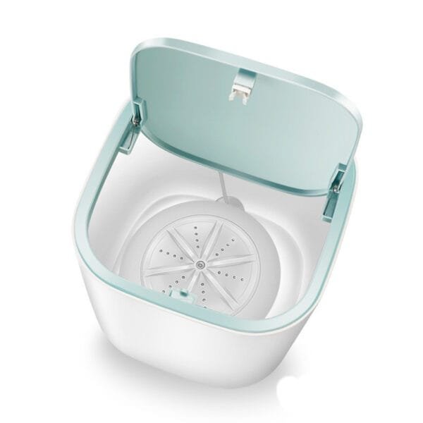 Mini Turbo Table Washing Machine for Small Laundry, Ideal for Dorms and Underwear - Image 3