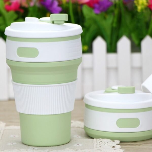 Collapsible Silicone Travel Mug – BPA-Free & Food-Grade - Image 4