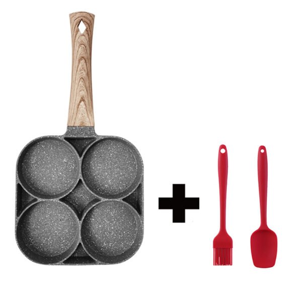 Four-Hole Non-Stick Omelette Pan - Image 2