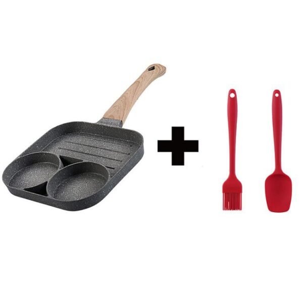 Four-Hole Non-Stick Omelette Pan - Image 4