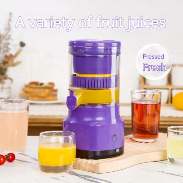 USB rechargeable citrus juicer