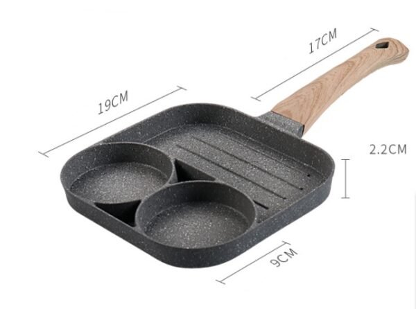 Four-Hole Non-Stick Omelette Pan - Image 7