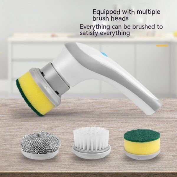 4-in-1 Electric Cleaning Brush – Cordless & Portable Handheld Scrubber - Image 3