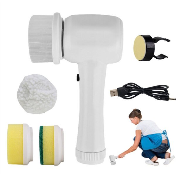 The 4-in-1 electric cleaning brush