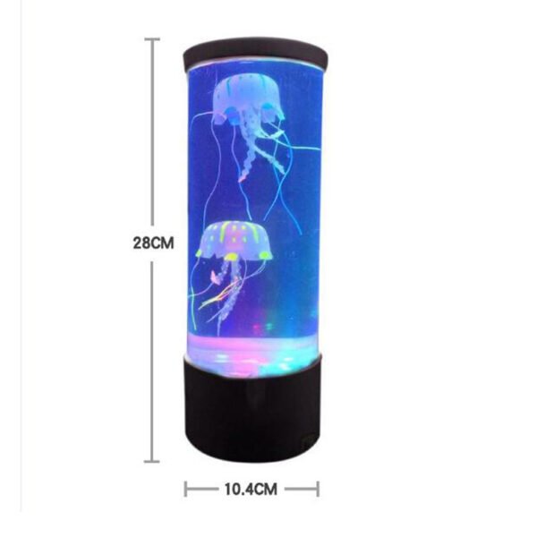 LED Jellyfish Aquarium Lamp – USB Powered Night Light - Image 10