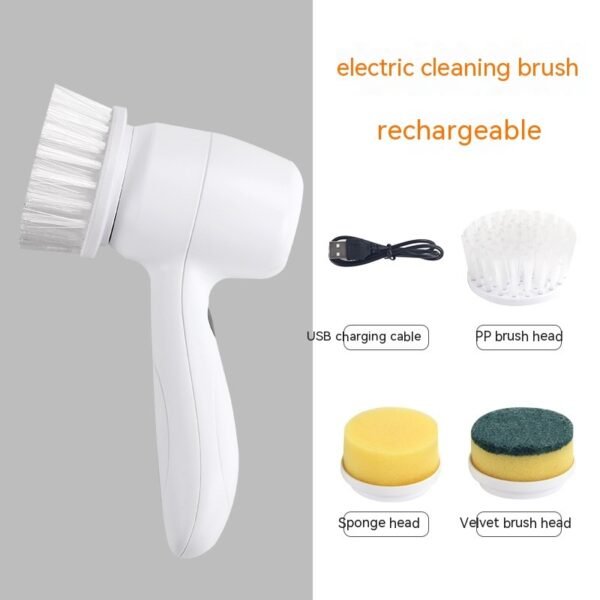 4-in-1 Electric Cleaning Brush – Cordless & Portable Handheld Scrubber - Image 5