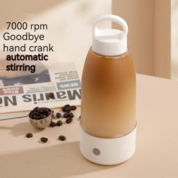 Automatic Electric Shaker Bottle – USB Rechargeable for Smoothies & Sports - Image 2