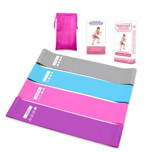 Mini Resistance Bands – Elastic Booty, Yoga & Fitness Training Bands - Image 2