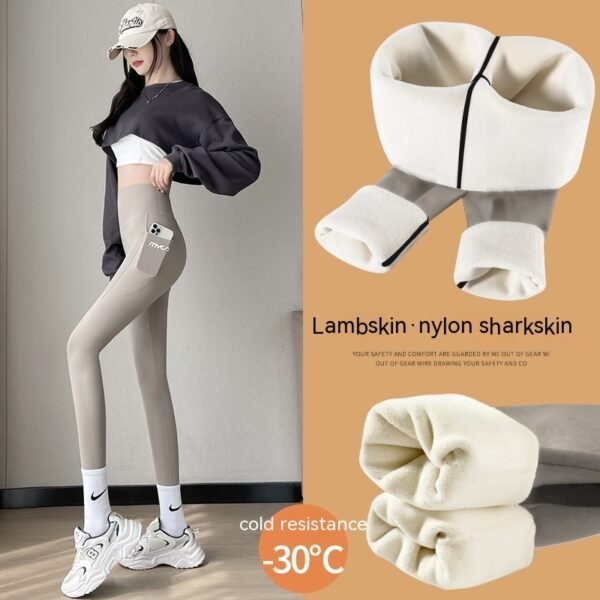 Shark Pants Autumn Winter Tight Plus Pocket - Image 7