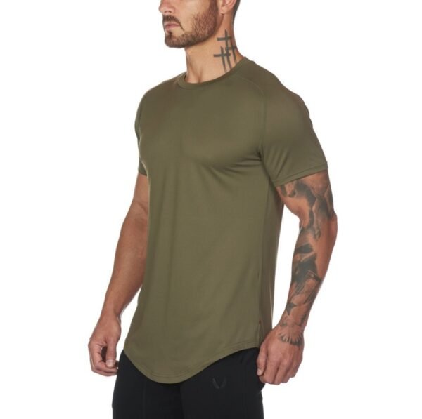 Men's Plain Gym Shirts: Epic Comfort - Image 5