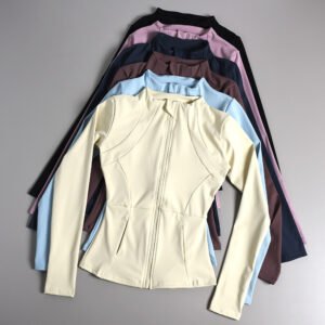Women’s Zip-Up Yoga Jacket – Autumn/Winter Activewear