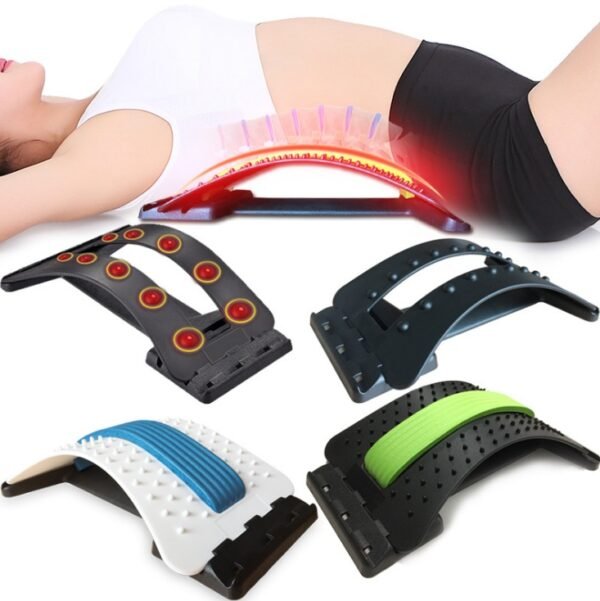 Lumbar Traction Back Stretcher – Waist & Spine Pain Relief Orthosis - Image 4