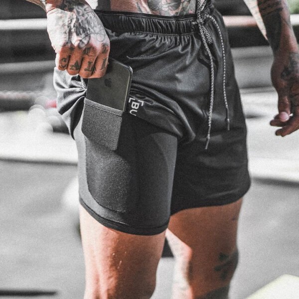 Pocket Compression Shorts – Lightweight, Breathable, Quick-Dry - Image 8