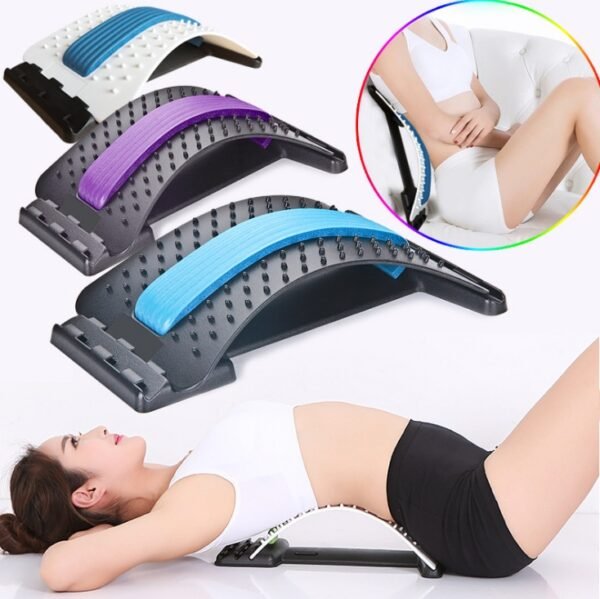 Lumbar Traction Back Stretcher – Waist & Spine Pain Relief Orthosis - Image 3