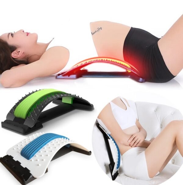 Lumbar Traction Back Stretcher – Waist & Spine Pain Relief Orthosis - Image 2