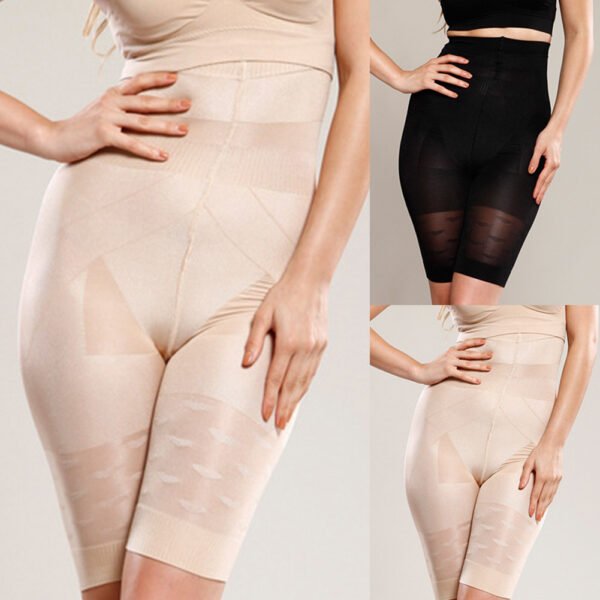 Women’s Seamless High-Waist Shapewear Shorts – Tummy Control