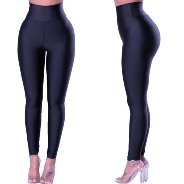 Women’s High-Waist Yoga Leggings – Tight Fit, Hip-Lifting Training Pants - Image 3