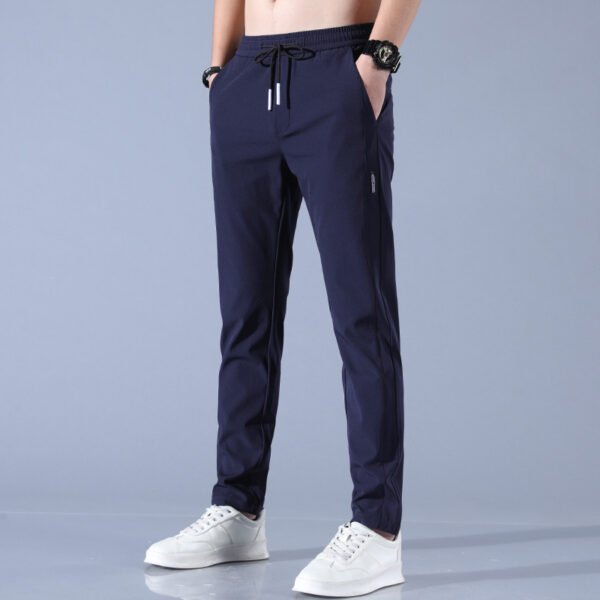 Men's Ice Silk Summer Pants - Breathable Lightweight Casual Trousers - Image 6