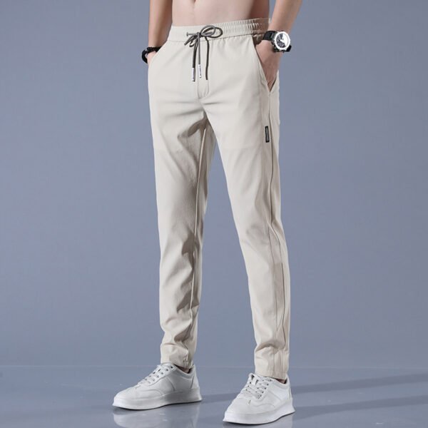 Men's Ice Silk Summer Pants - Breathable Lightweight Casual Trousers - Image 4