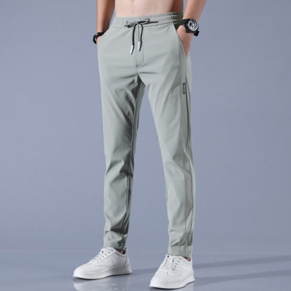Men's Ice Silk Summer Pants - Breathable Lightweight Casual Trousers - Image 5