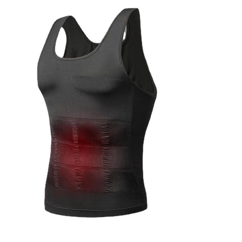 Men's Vest Shapewear – Summer Sports & Fitness Support - Image 2