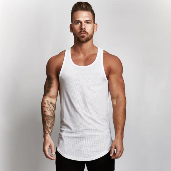 Men’s Gym Tank Top – Lightweight Sportswear Vest - Image 6