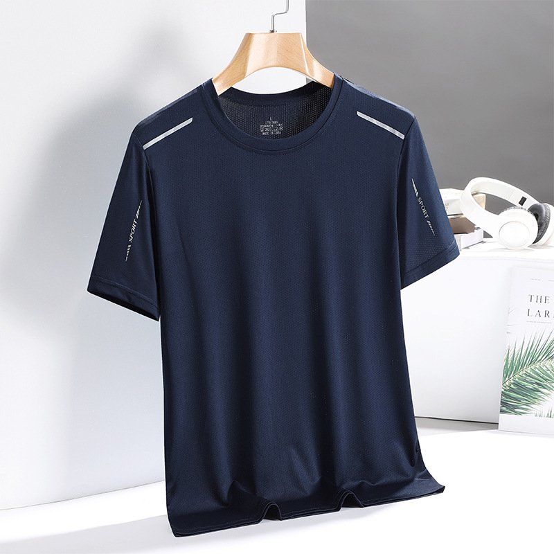 Men's Ice Silk Quick-Drying T-Shirt – Breathable and Trendy Top - Image 10