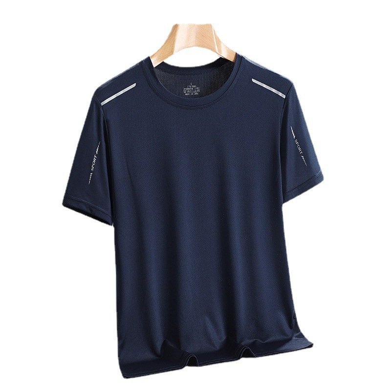 Men's Ice Silk Quick-Drying T-Shirt – Breathable and Trendy Top - Image 5