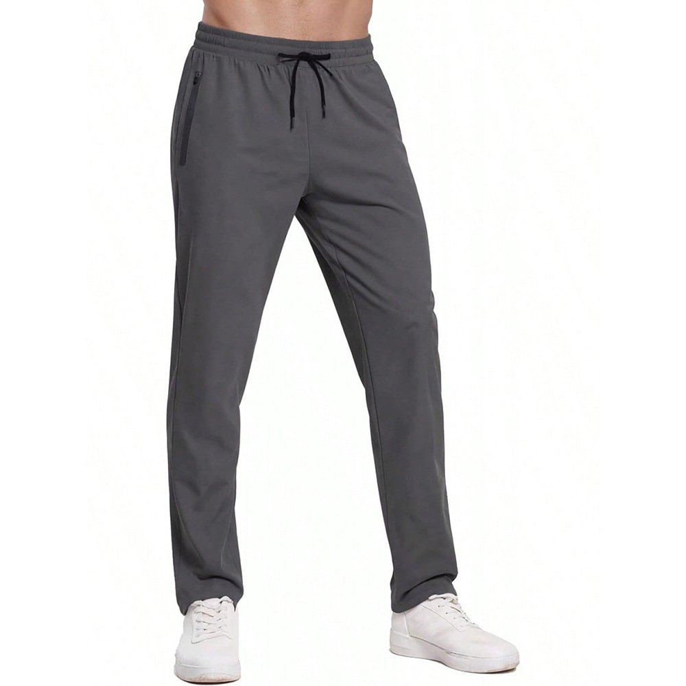 Men’s Casual Sports Pants – Loose Elastic Waist Basketball & Running Pants - Image 6