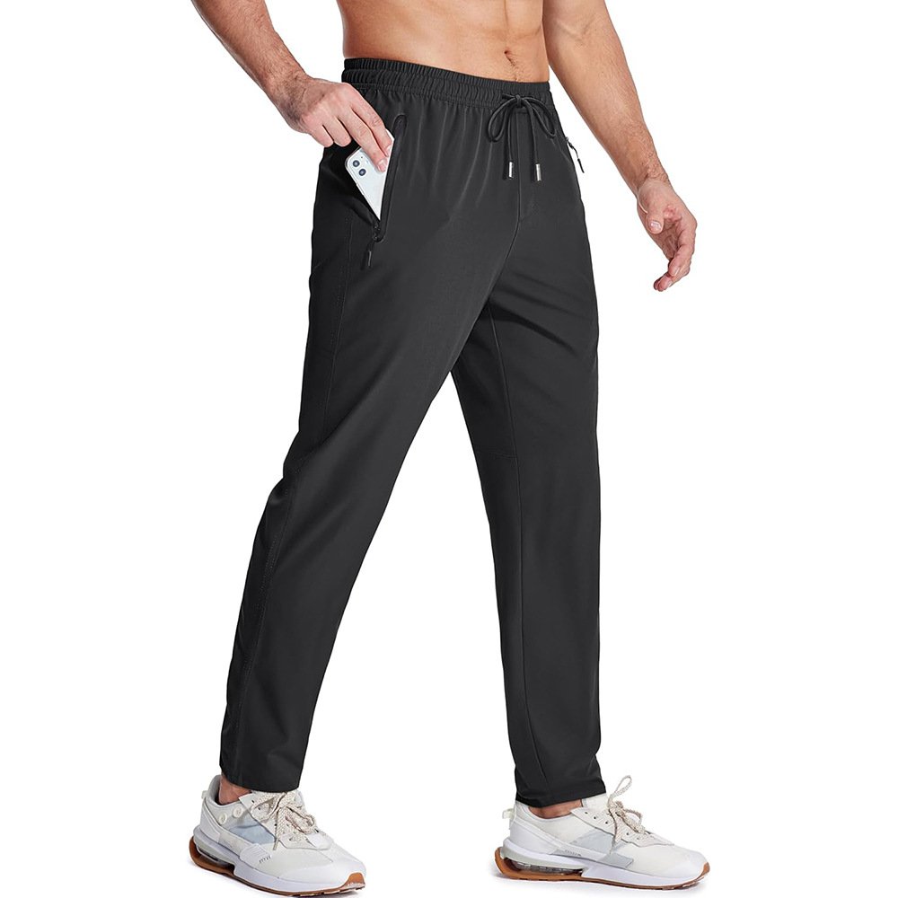 Men’s Casual Sports Pants – Loose Elastic Waist Basketball & Running Pants - Image 7