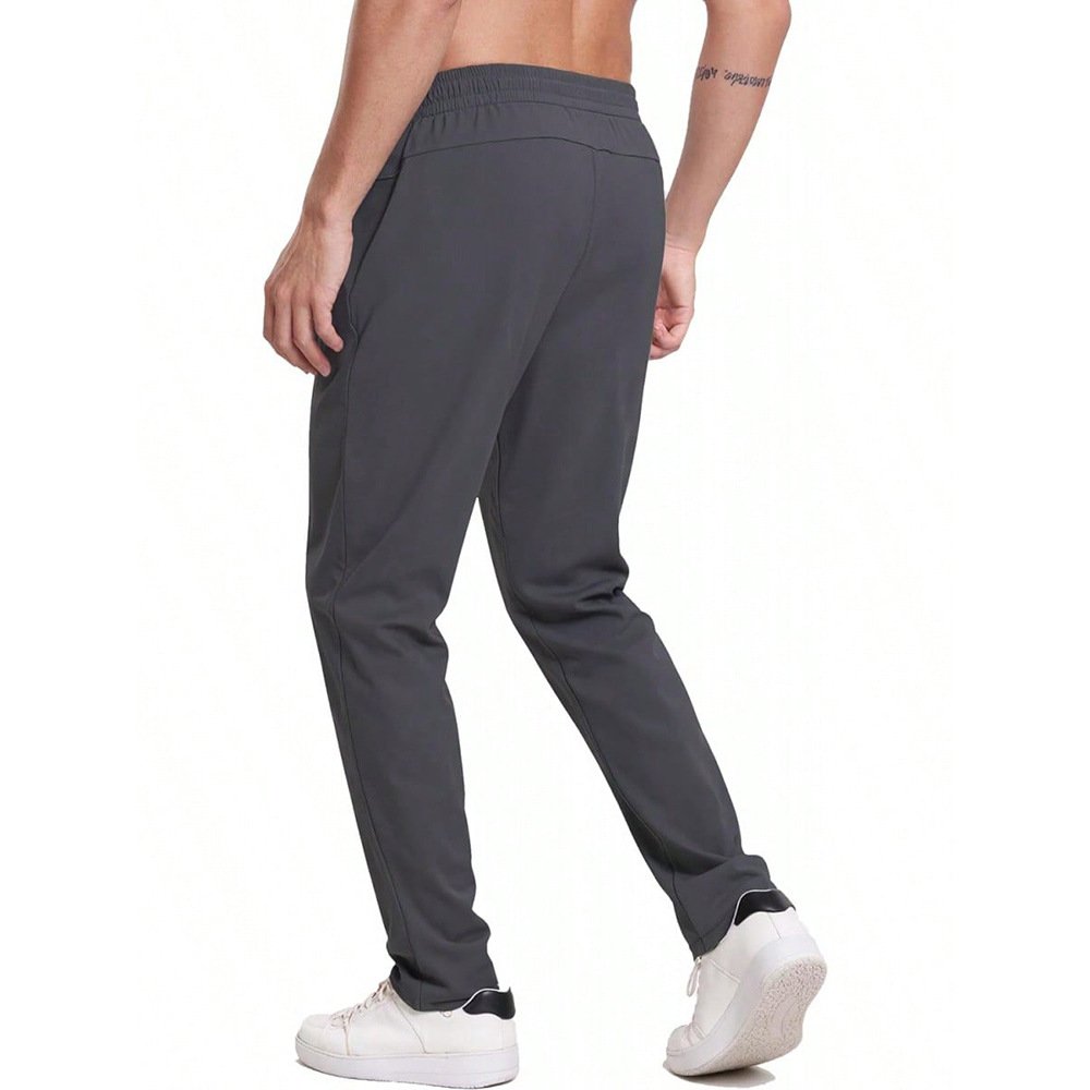 Men’s Casual Sports Pants – Loose Elastic Waist Basketball & Running Pants - Image 4