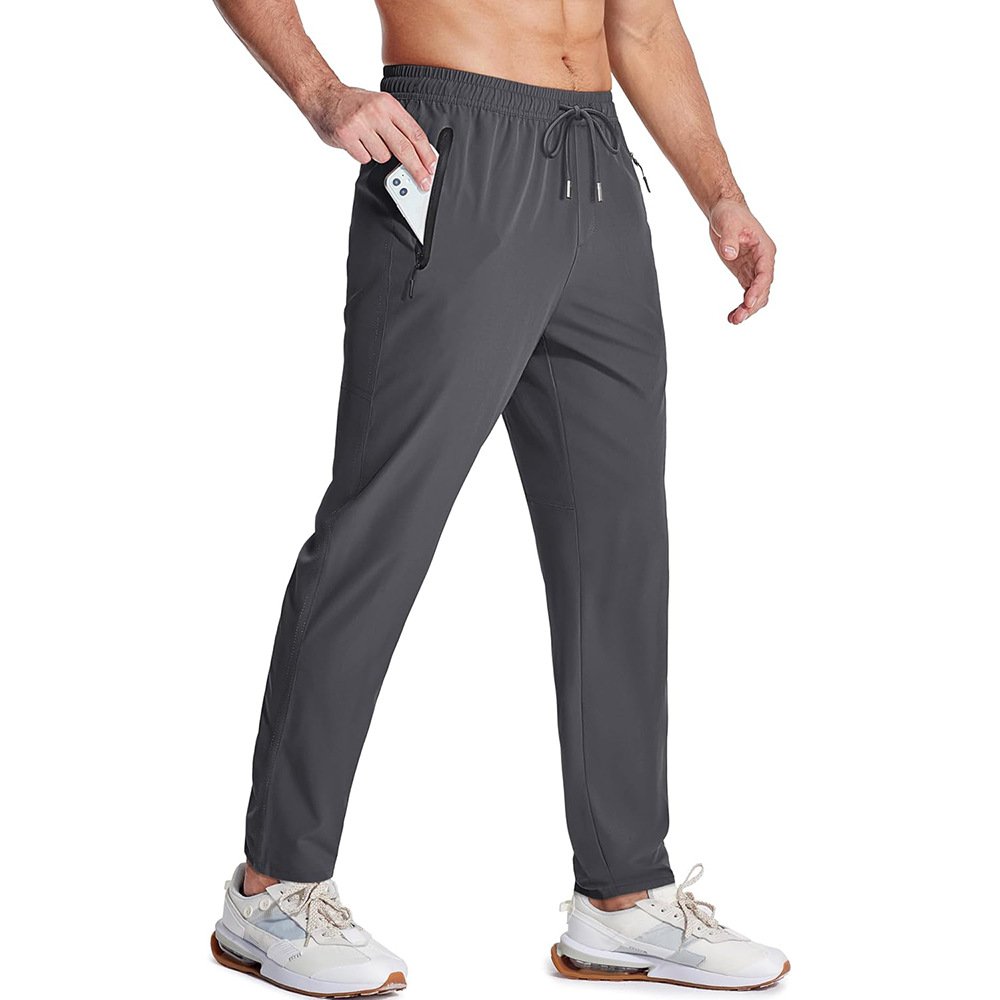 Men’s Casual Sports Pants – Loose Elastic Waist Basketball & Running Pants - Image 10