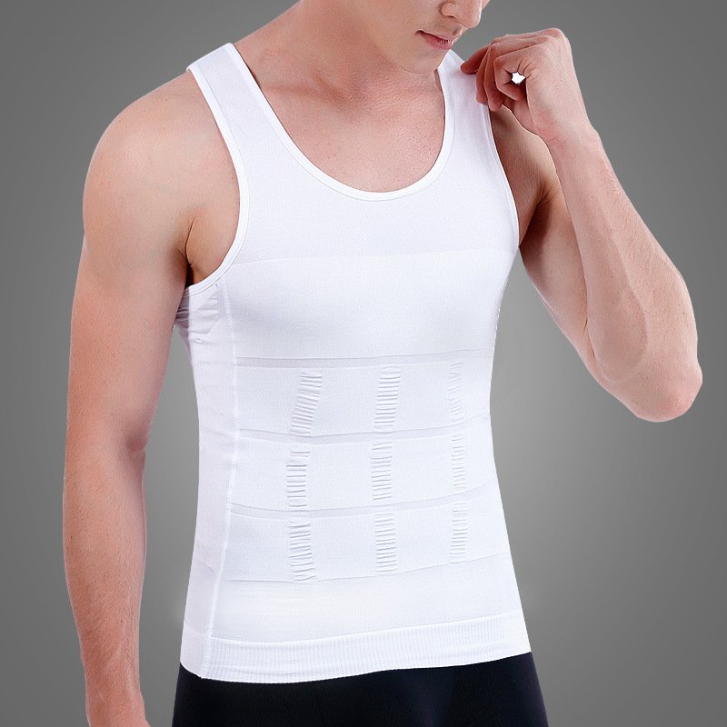 Men's Vest Shapewear – Summer Sports & Fitness Support - Image 9