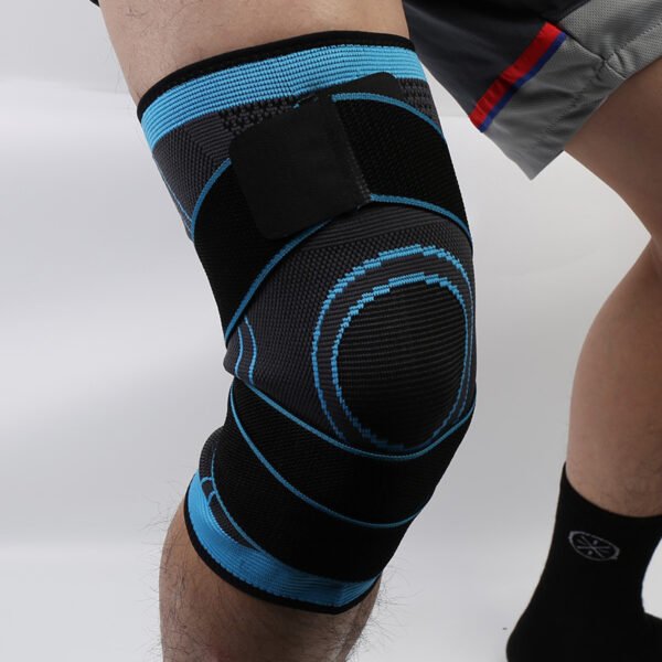 3D Sports Knee Pad – Adjustable Compression Support
