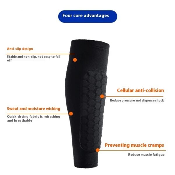 Men’s Honeycomb Anti-Collision Sports Socks - Image 4