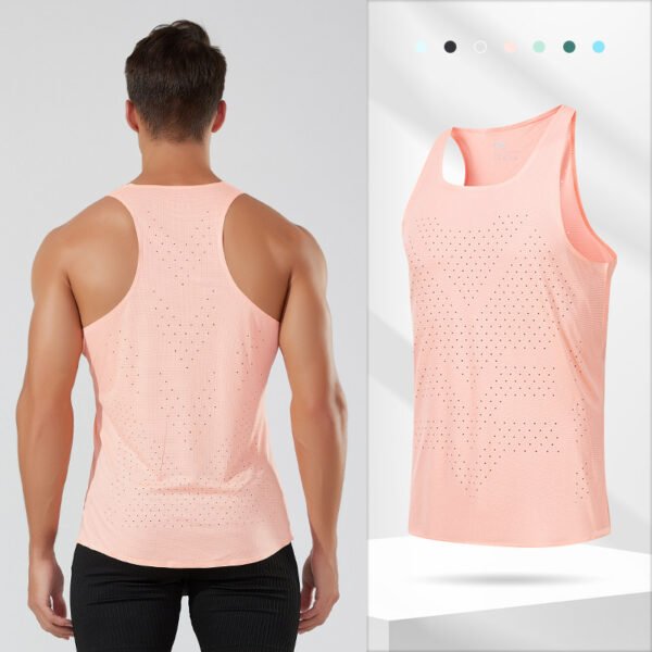 Professional Quick-Dry Running Vest – Marathon & Track Top - Image 6