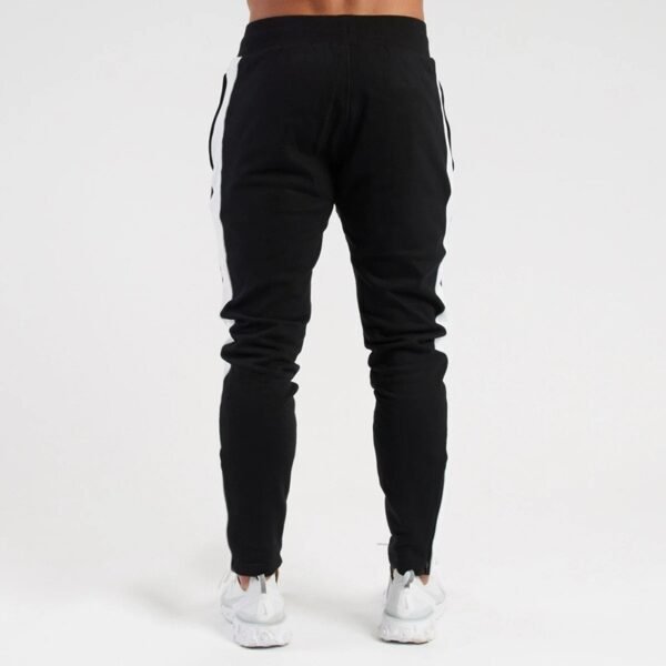 Men's Fleece-Lined Thermal Sweatpants - Slim Fit Athletic Sports Pants - Image 2