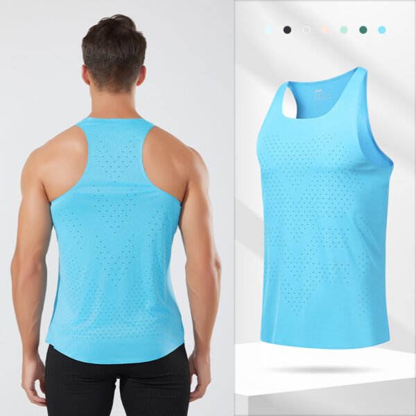 Professional Quick-Dry Running Vest – Marathon & Track Top - Image 5