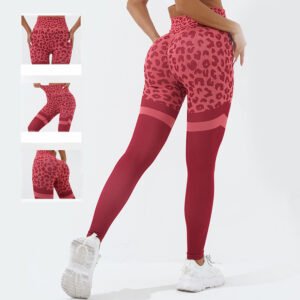 leopard print fitness
