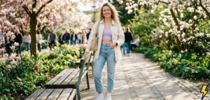denim with gymwear