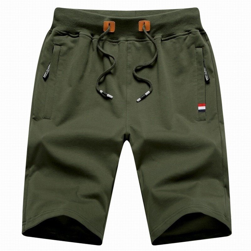 Men's Shorts Casual Classic Fit Drawstring Summer Beach Shorts With Elastic Waist And Pockets - Image 2