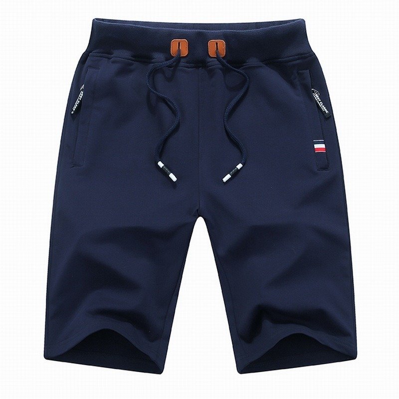 Men's Shorts Casual Classic Fit Drawstring Summer Beach Shorts With Elastic Waist And Pockets - Image 4