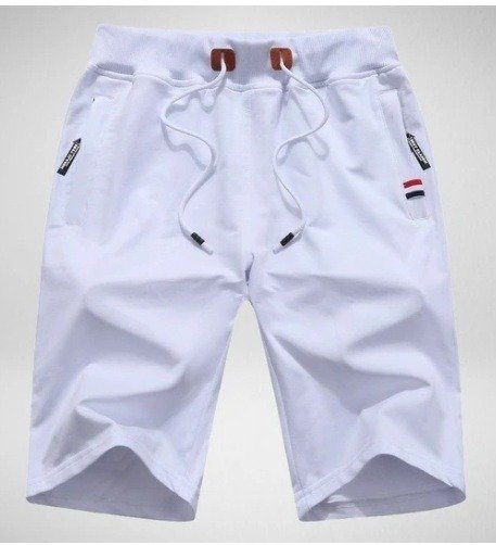Men's Shorts Casual Classic Fit Drawstring Summer Beach Shorts With Elastic Waist And Pockets - Image 7