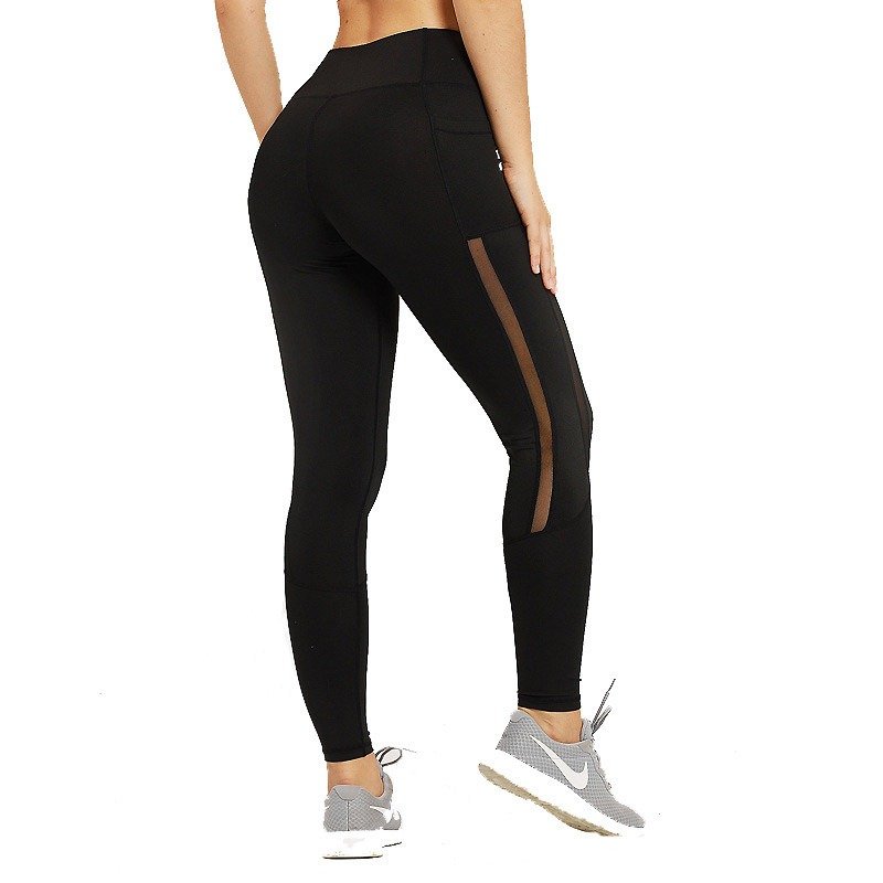 Women High Waist Pocket Leggings Solid Color - Image 5