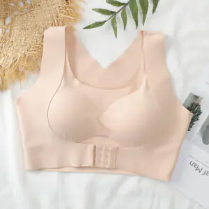 Wireless Front Closure Support Bra