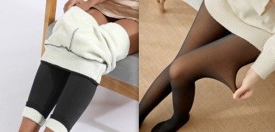 Oversized Cashmere Tight Thermal Pants Autumn And Winter Cashmere Leggings For Women - Image 10