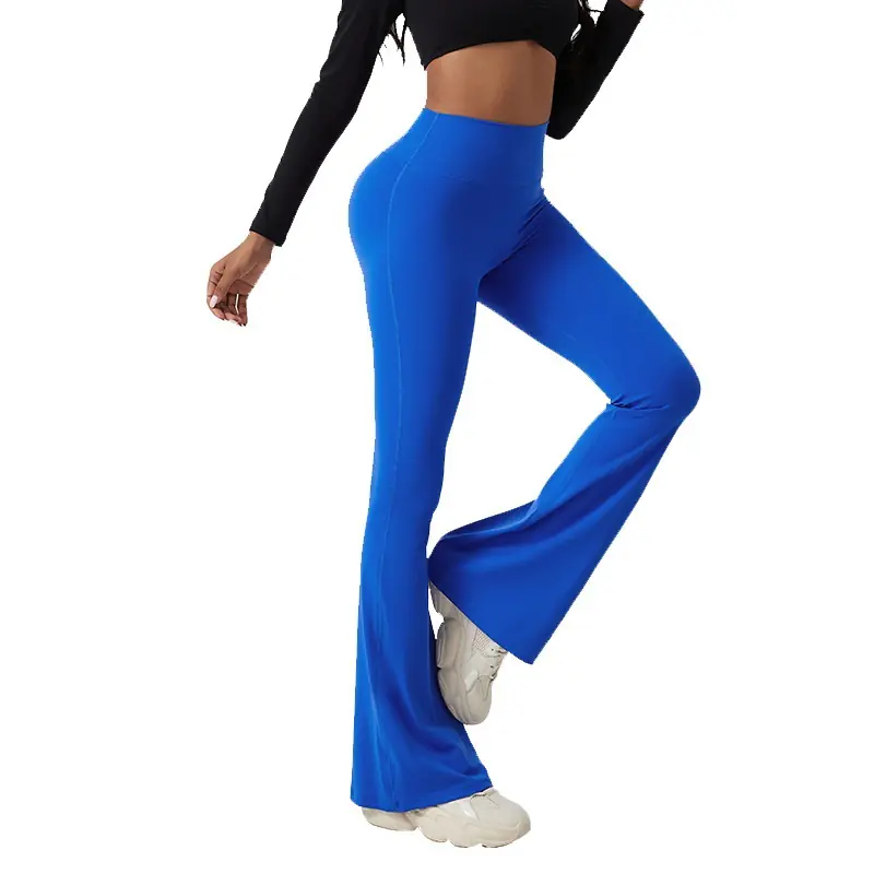 High Waisted Flare Yoga Pants - Image 9