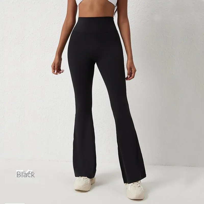 High Waisted Flare Yoga Pants - Image 5