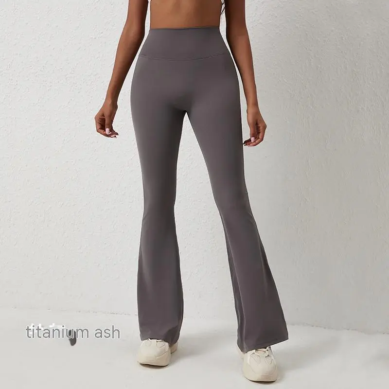 High Waisted Flare Yoga Pants - Image 7